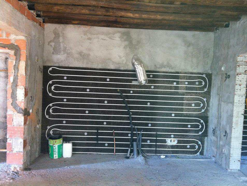 Radyant ısıtmalı paneller (zemin/duvar)